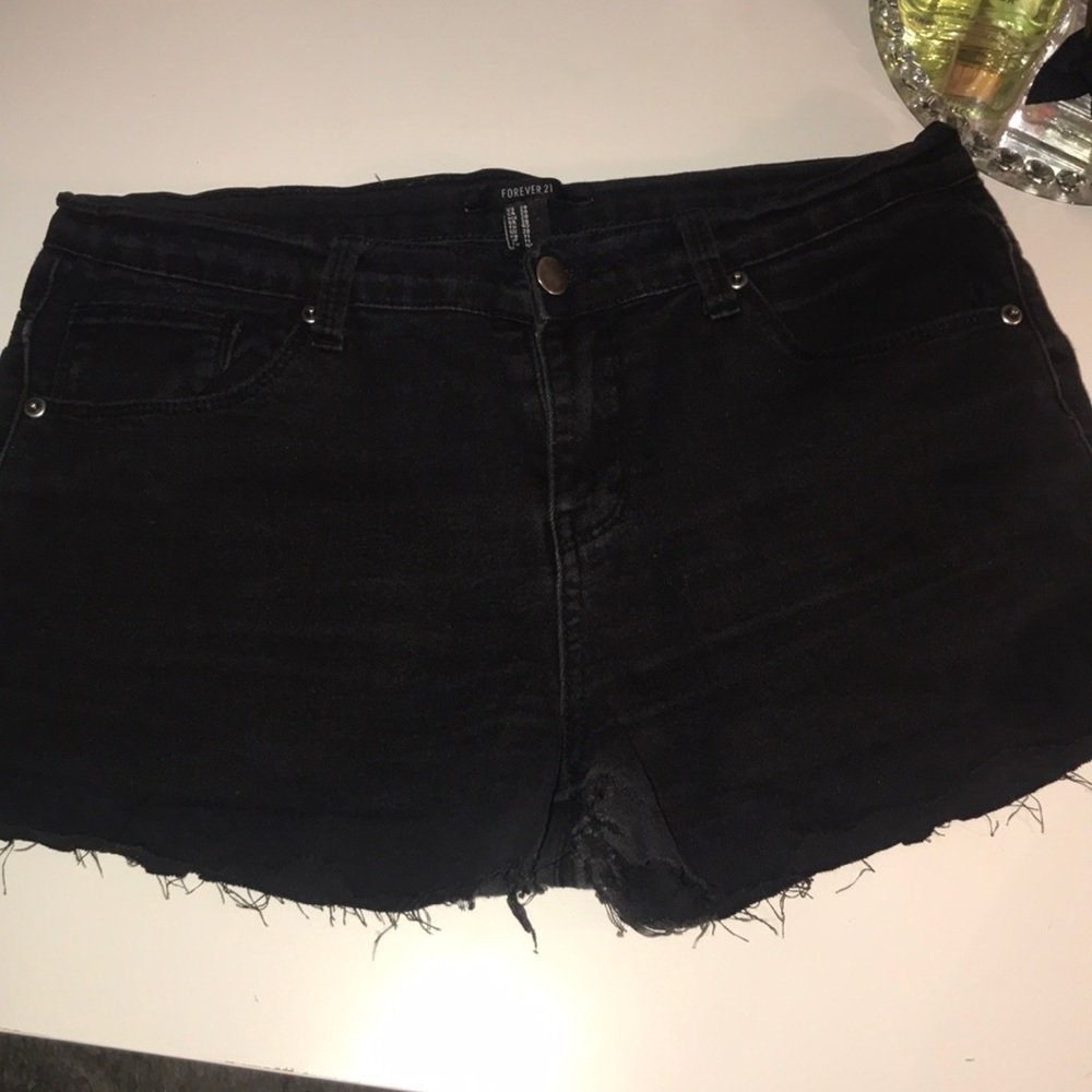 Black shorts